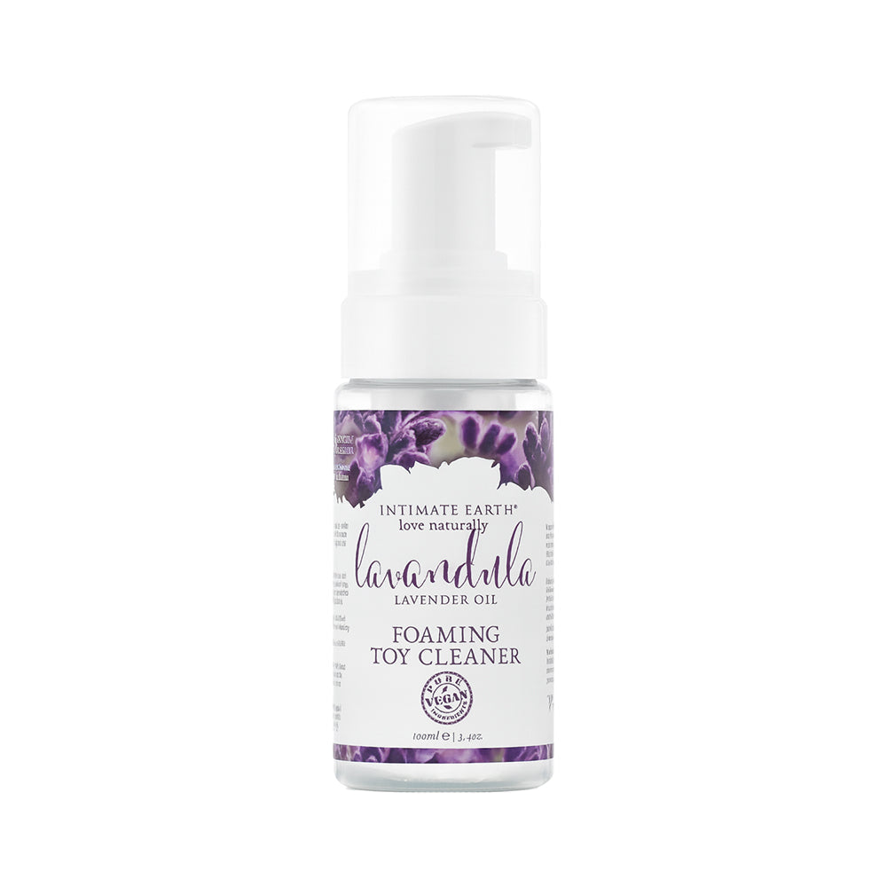 Intimate Earth Lavandula Foaming Toy Cleaner 3.4 oz.